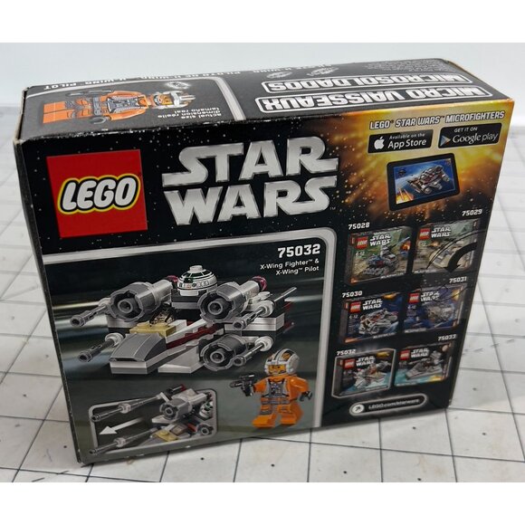 Lego Star Wars 75032 X-Wing Fighter Microfighters Series 97 Pcs Ages 6-12 NIB - Picture 3 of 6